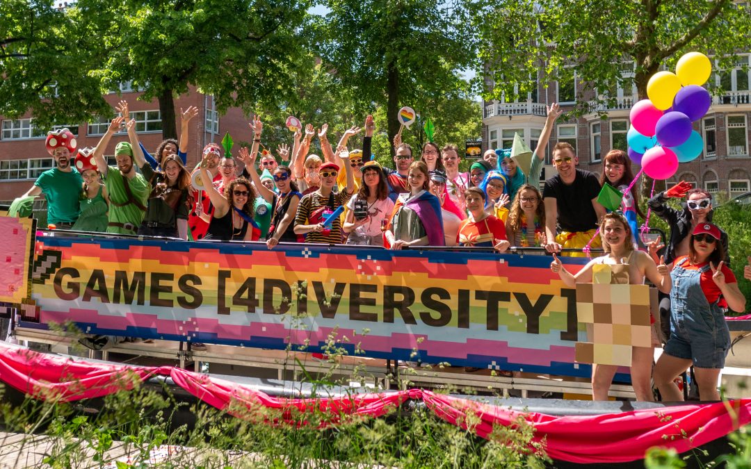 Join our Games Boat on the Utrecht Canal Pride 2022!