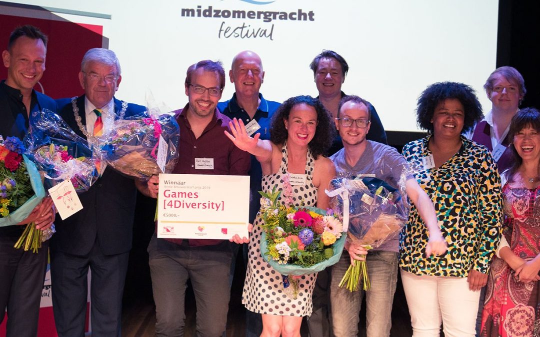 Games [4Diversity] wins Annie Brouwer-Korf Award 2019